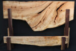 Bed Frame No.1 | Figured Maple and Walnut - Image 3