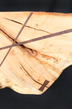 Bed Frame No.1 | Figured Maple and Walnut - Image 8