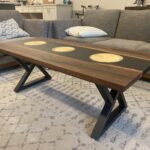 Coffe Table  No.3 | Walnut, Maple, Epoxy