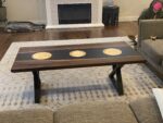 Coffe Table  No.3 | Walnut, Maple, Epoxy - Image 3