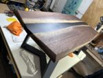 Coffe Table  No.4 | Walnut, Epoxy - Image 6