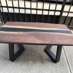 Coffe Table  No.4 | Walnut, Epoxy