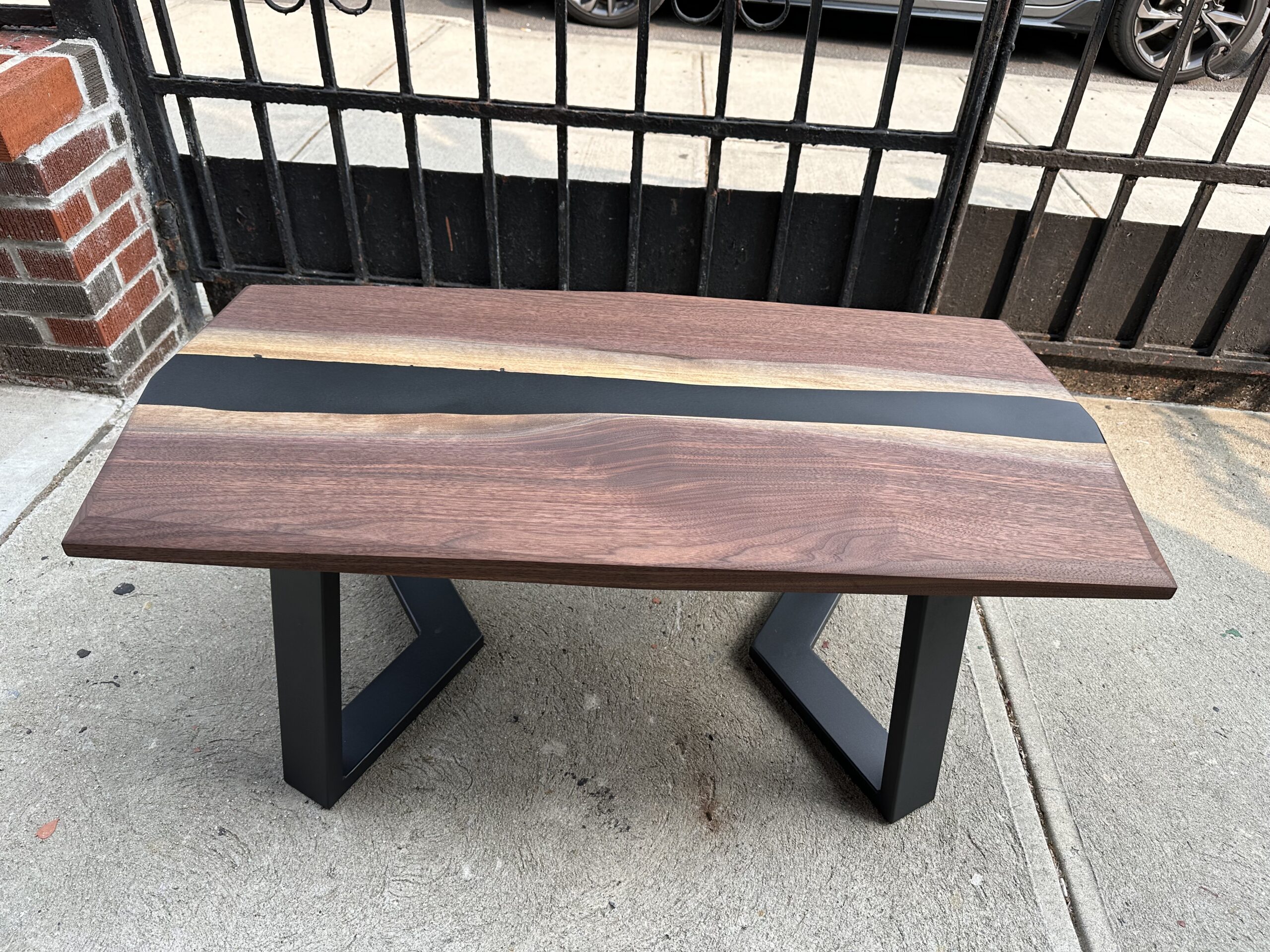 coffeetable4(2) Coffe Table No.4 | Walnut, Epoxy - Image 1