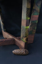 Coffe Table No.5 | Walnut, Epoxy, Pinecones, Maple  SKU - Image 7
