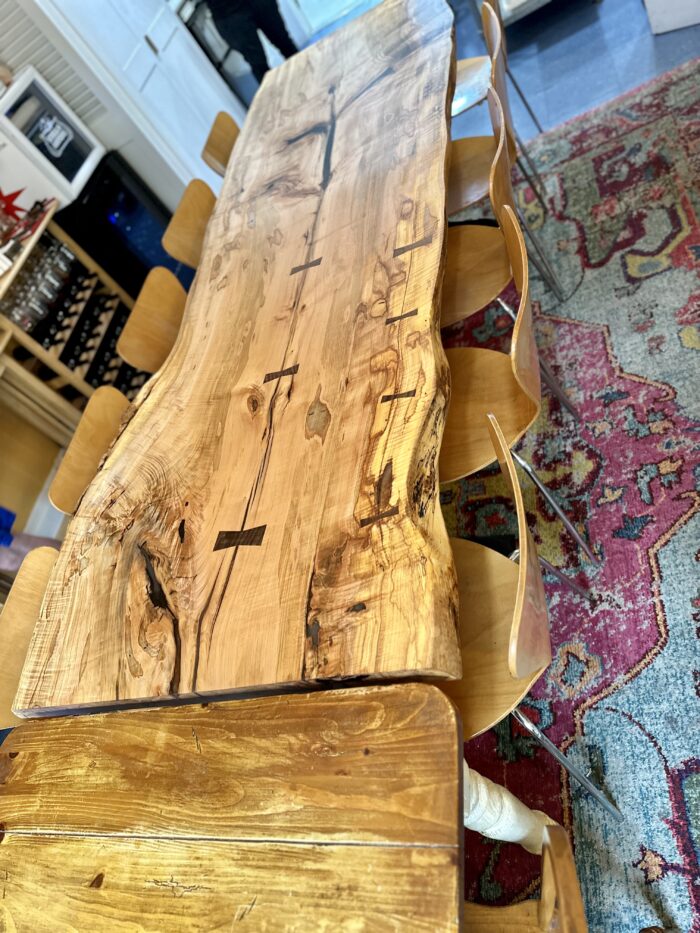 Dining Table No.1 | Curly Spalted Maple - Image 5