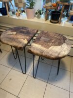 End Tables Nos.10–11 | Curly Spalted Myrtle