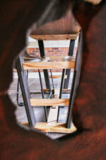 Extension Gathering Table | Curly Maple, Walnut, Ebonized Oak, and Purpleheart - Image 8