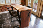 Extension Gathering Table | Curly Maple, Walnut, Ebonized Oak, and Purpleheart - Image 6
