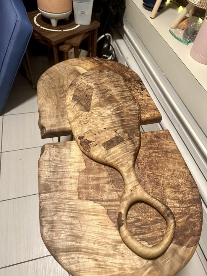 Serving Board No.12 | Curly Burly Myrtle - Image 2