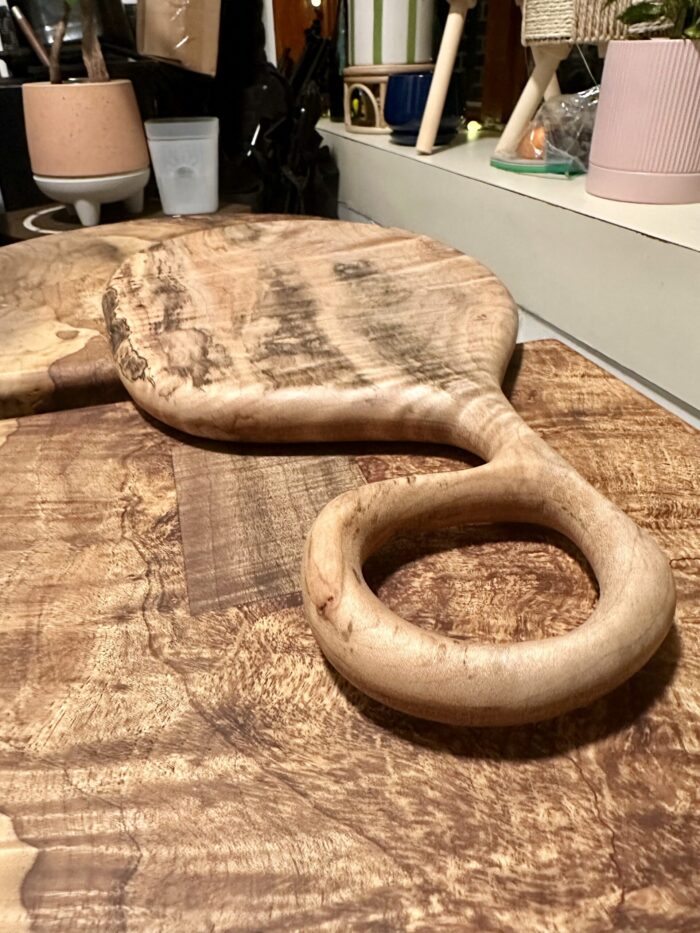 Serving Board No.16 | Curly Spalted Maple - Image 3