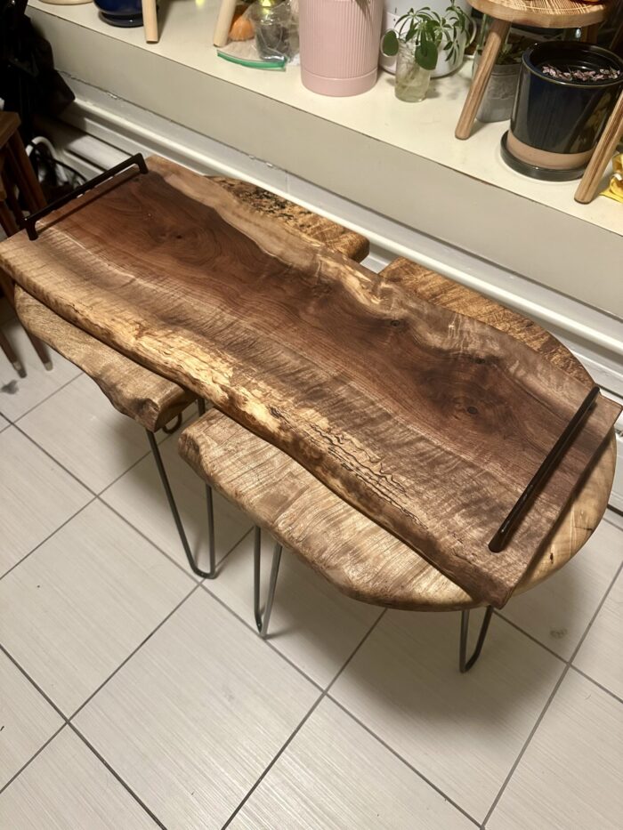 Serving Board No.20 | Curly Walnut - Image 2