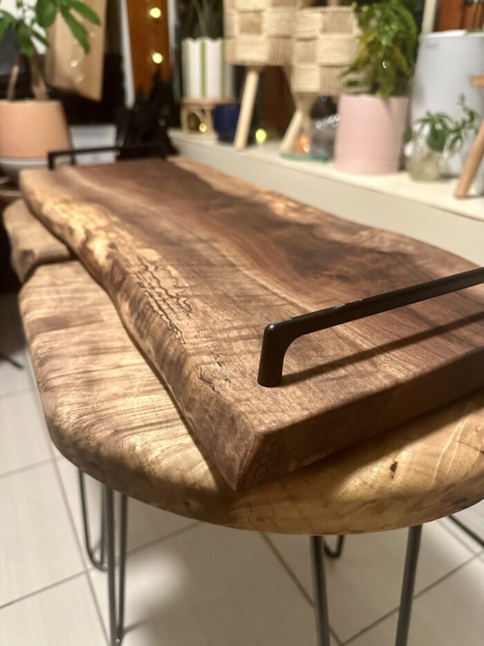 Serving Board No.20 | Curly Walnut - Image 3