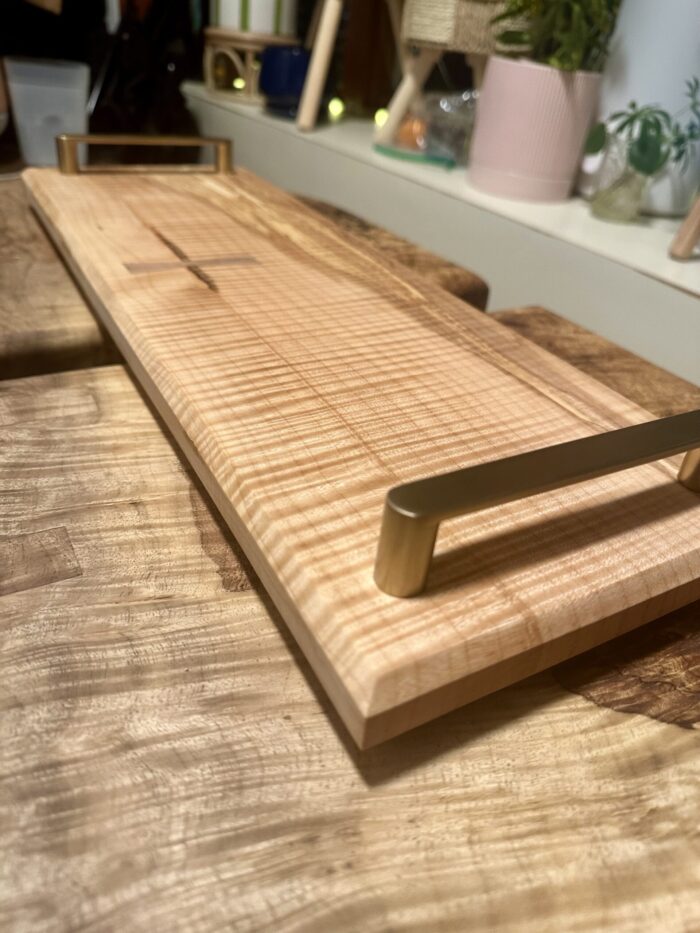 Serving Board No.21 | Curly Maple - Image 2