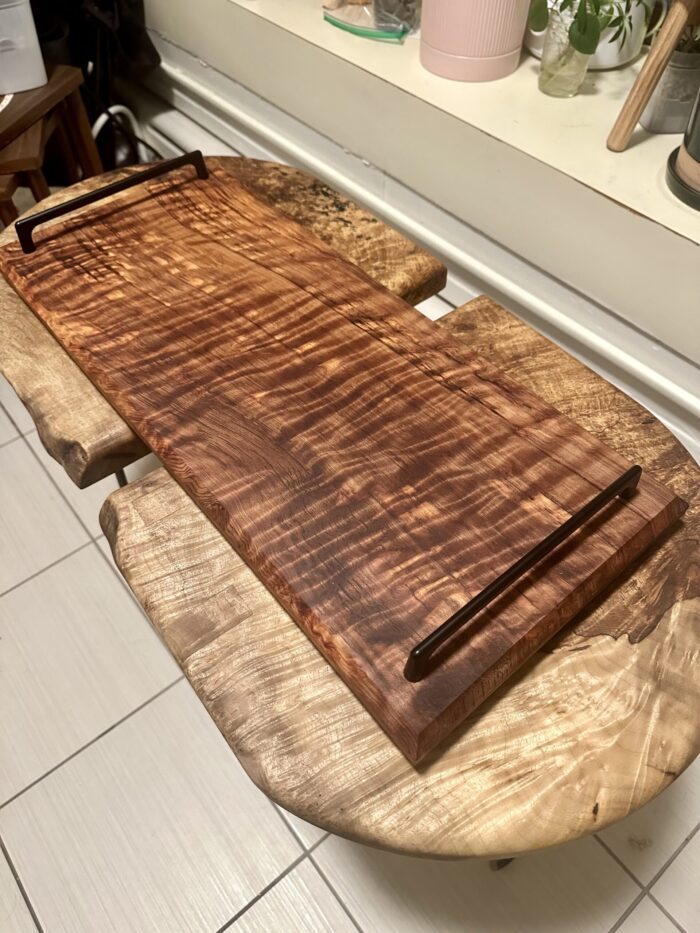 Serving Board No.23 | Curly OG Redwood - Image 3