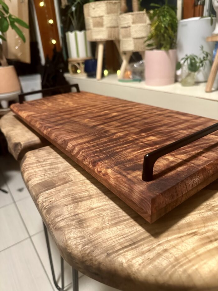 Serving Board No.23 | Curly OG Redwood - Image 2